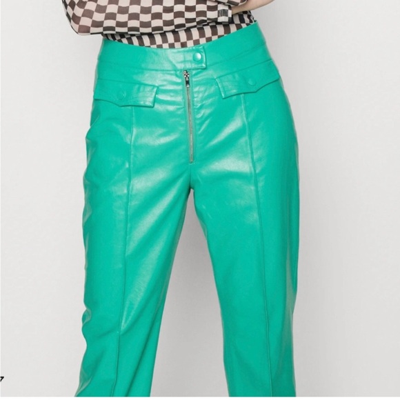 Urban outfitters hosbjerg Emilie Ada pants High-waisted, straight-leg - Picture 3 of 5
